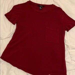 forever 21 pocket tee